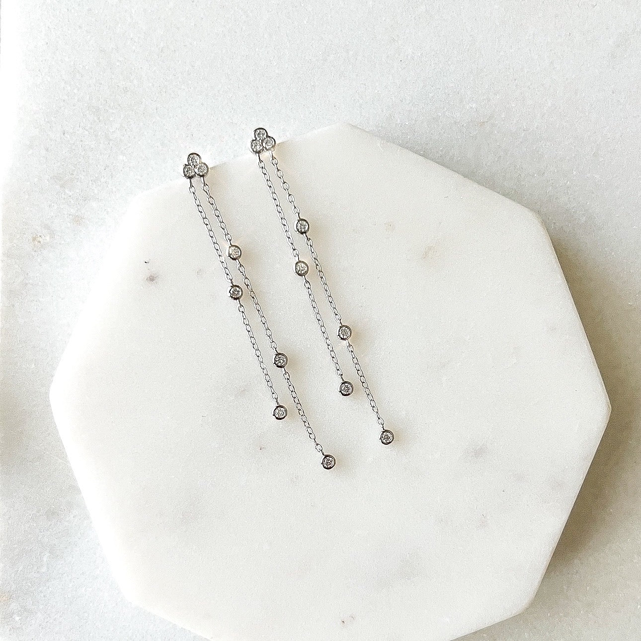 Jolie Bezel Drop Earrings - LAST CHANCE! - Image 23