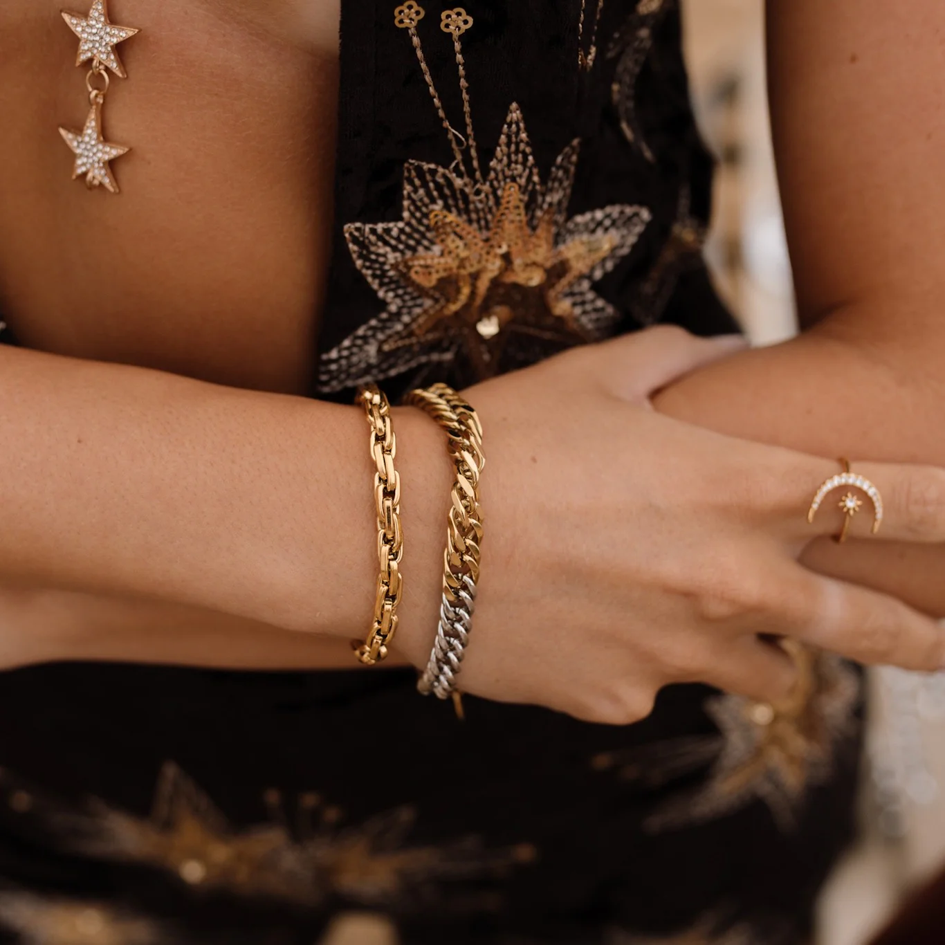 Kassia Block Chain Bracelet - Image 15