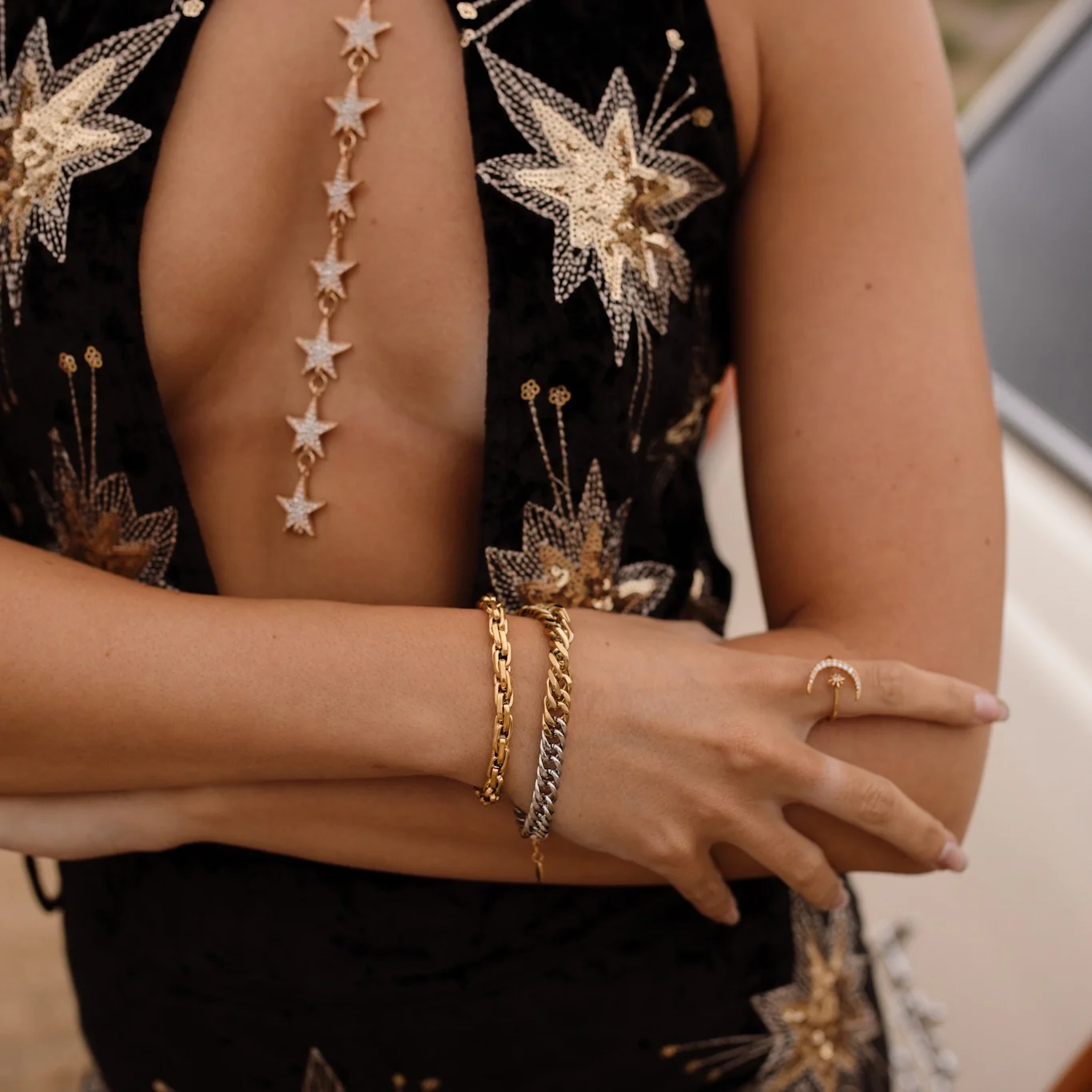 Kassia Block Chain Bracelet - Image 17