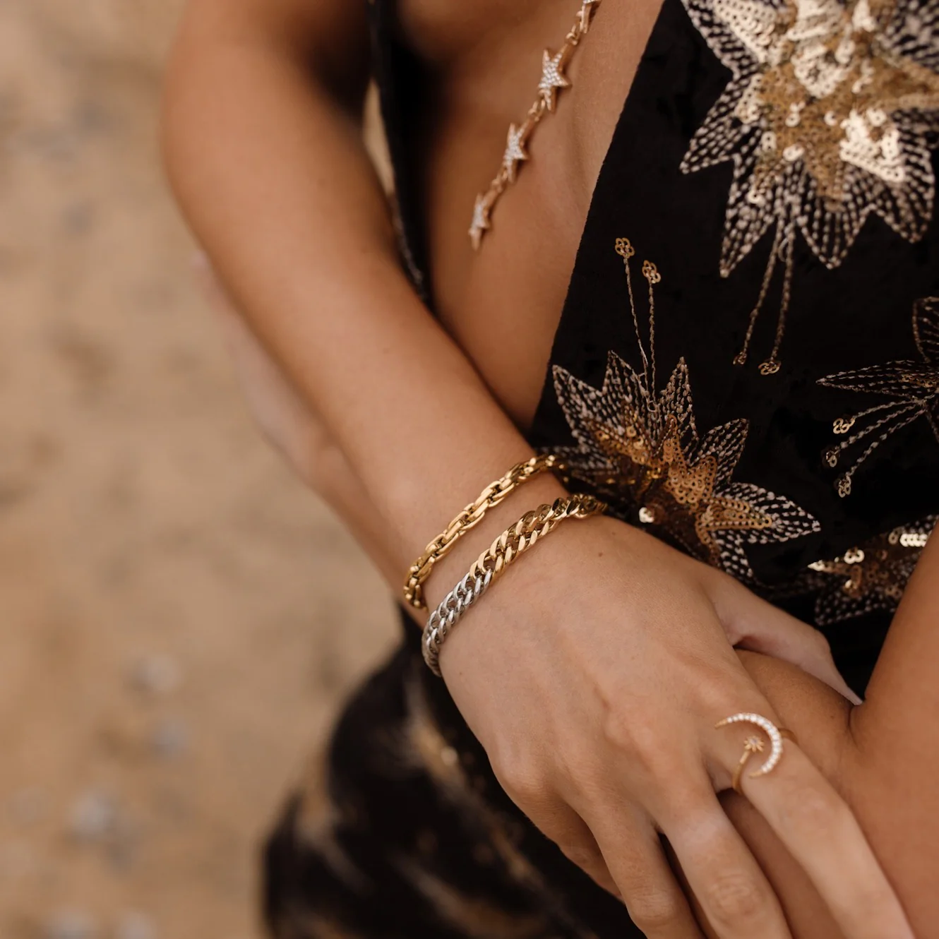 Kassia Block Chain Bracelet - Image 19