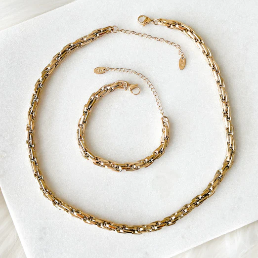 Kassia Block Chain Bracelet - Image 24
