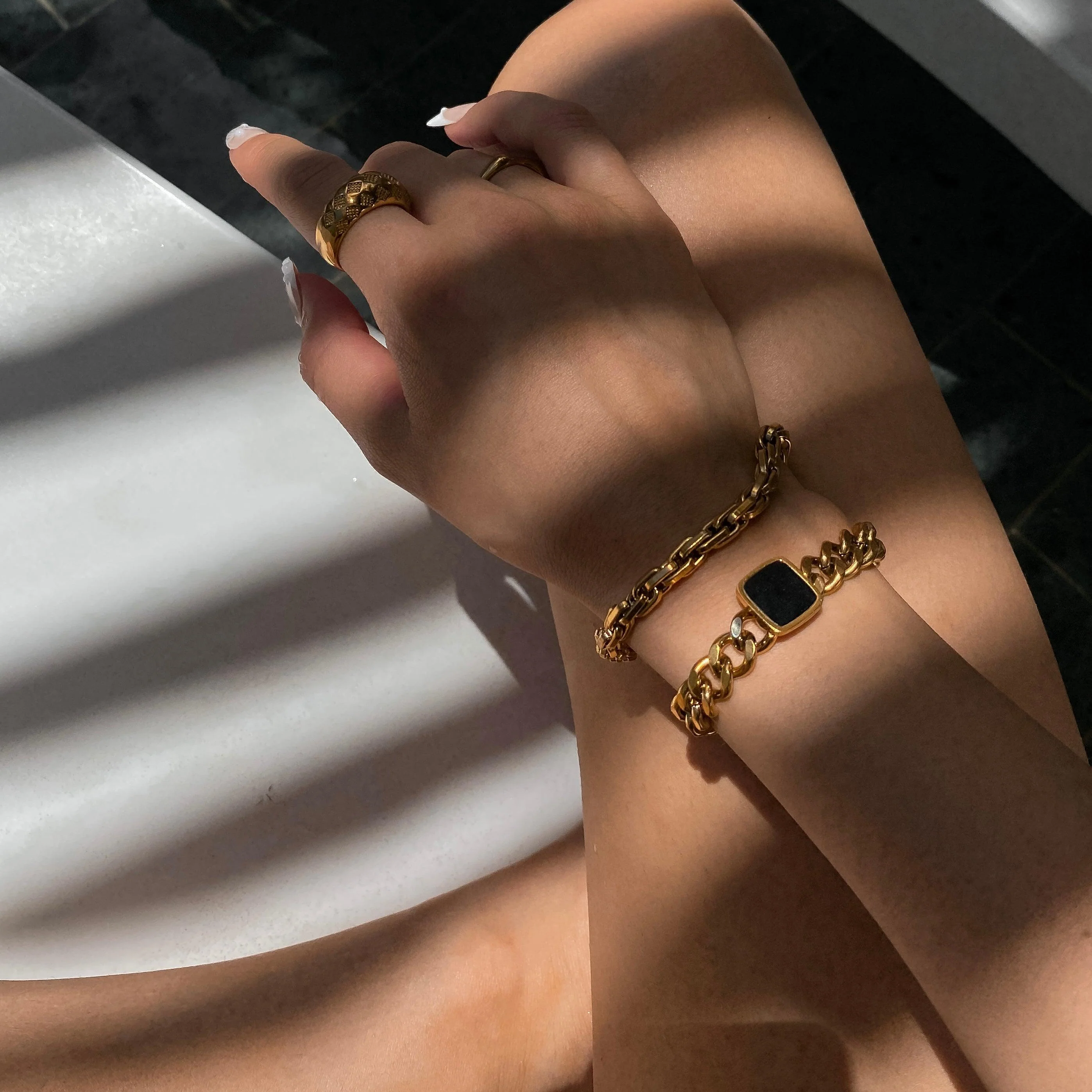 Kassia Block Chain Bracelet - Image 26