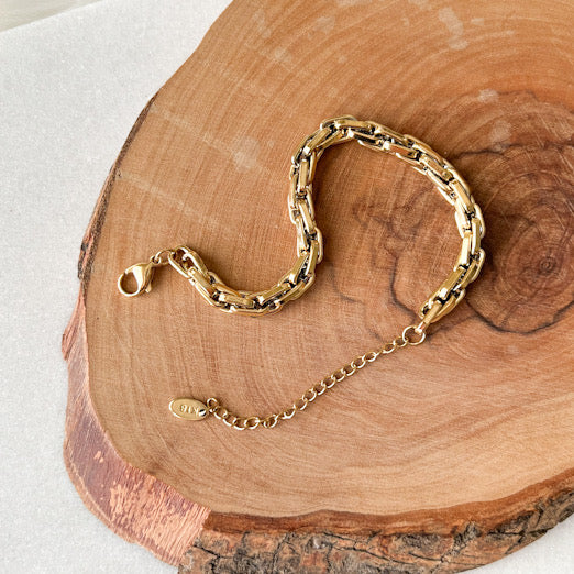 Kassia Block Chain Bracelet - Image 3
