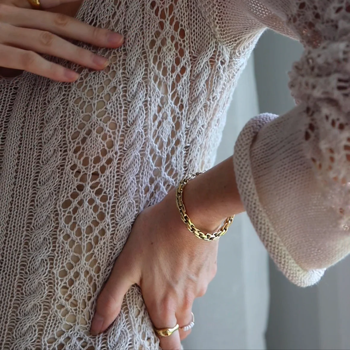 Kassia Block Chain Bracelet - Image 6