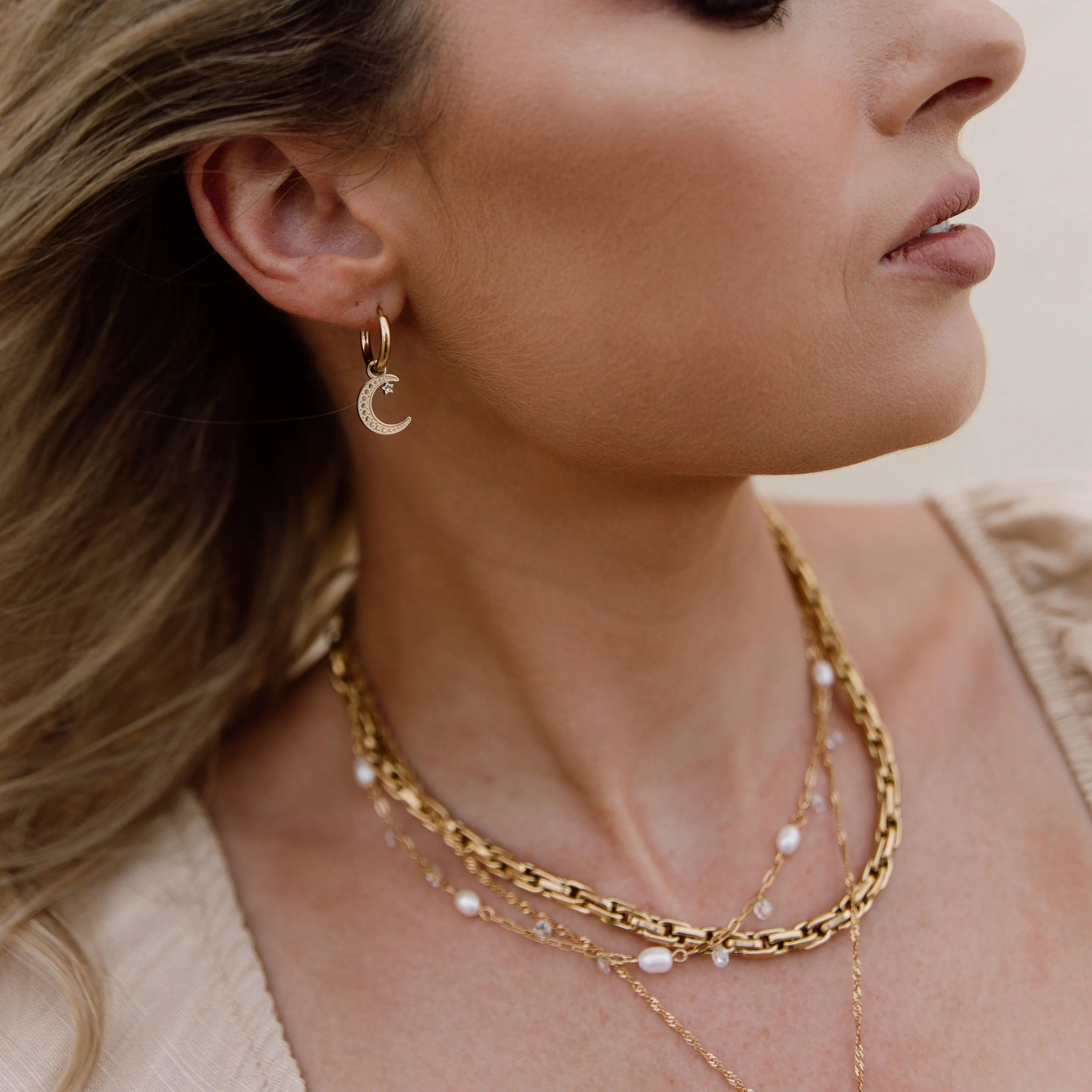 Kassia Block Chain Necklace - LAST CHANCE! - Image 11