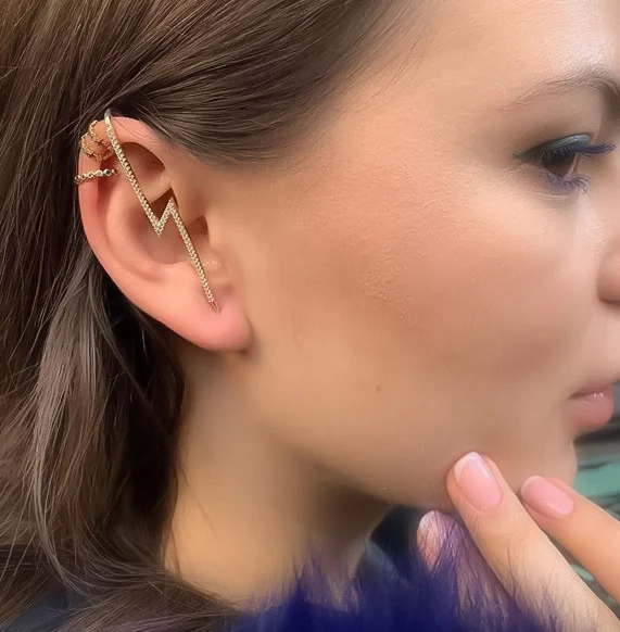 Lightning Ear Hook / Ear Cuff - Image 9