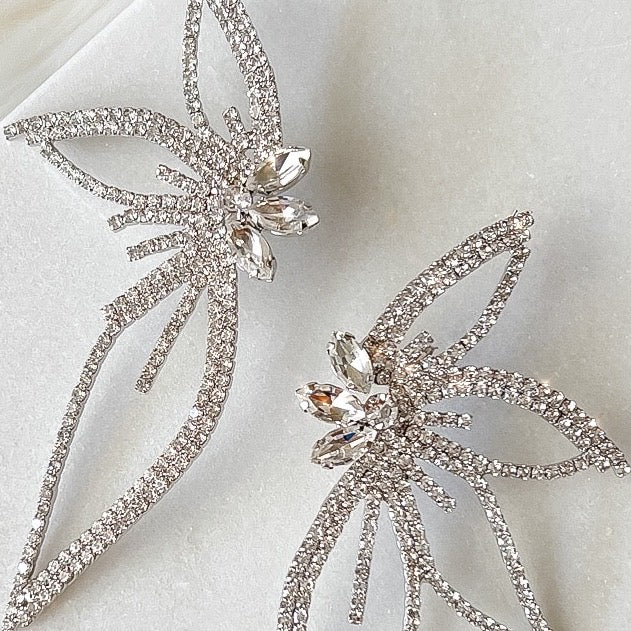 Lorelei Floral Statement Earrings - 5 COLORS! - Image 17