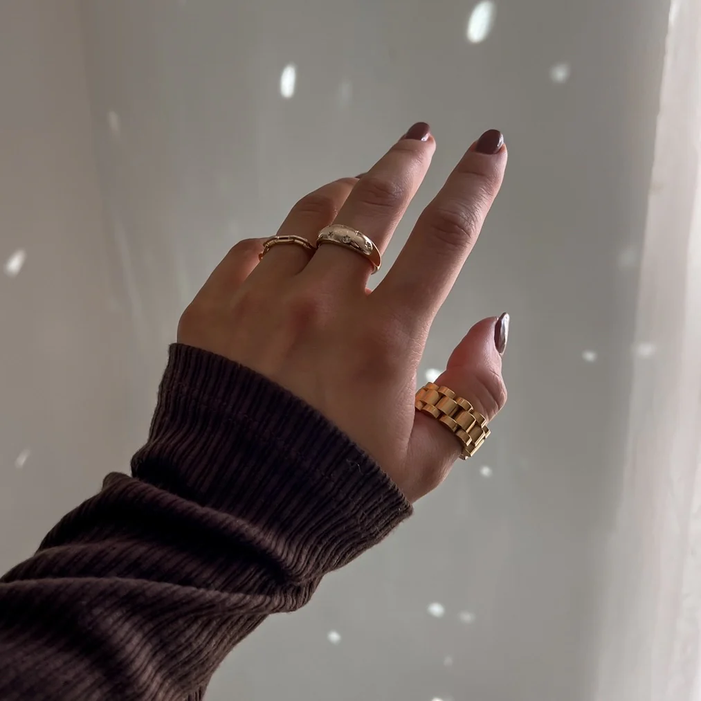 Lucia Watch Link Chain Ring - Image 10