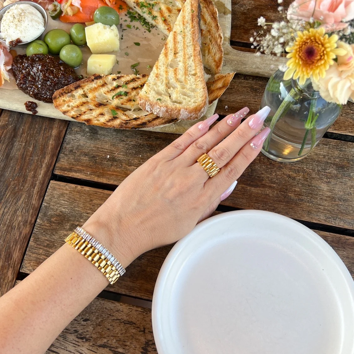 Lucia Watch Link Chain Ring - Image 18