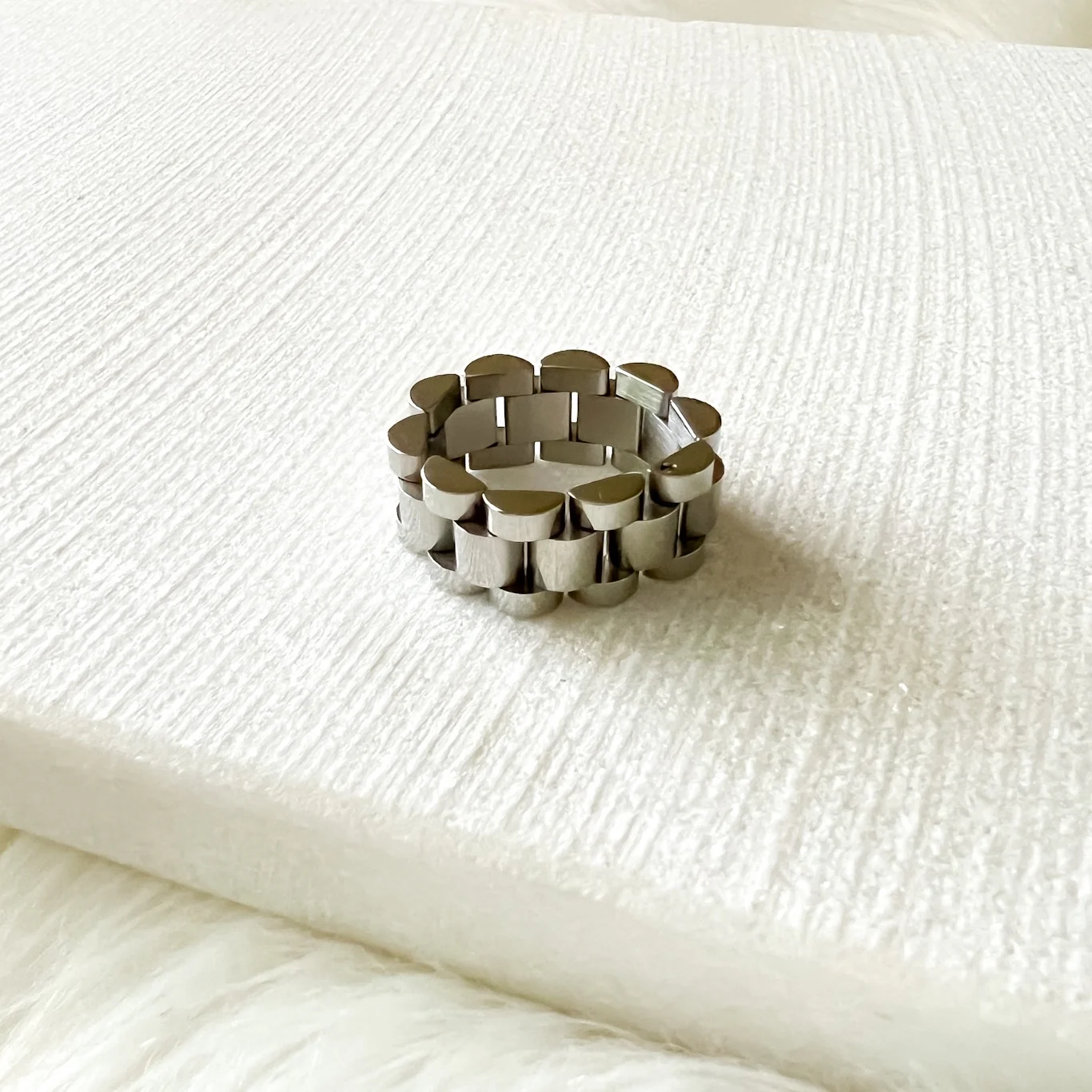 Lucia Watch Link Chain Ring - Image 23
