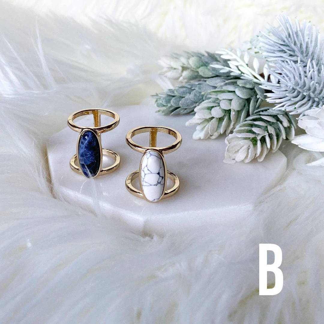 Marbled Ring Collection 13 Designs - LAST CHANCE / FINAL SALE - Image 3