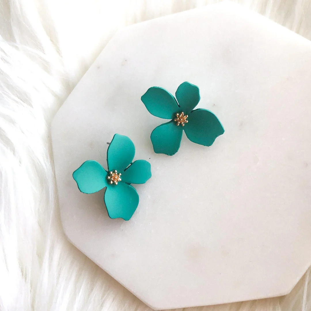 Mini Miami Flower Earrings - LAST CHANCE - Image 7