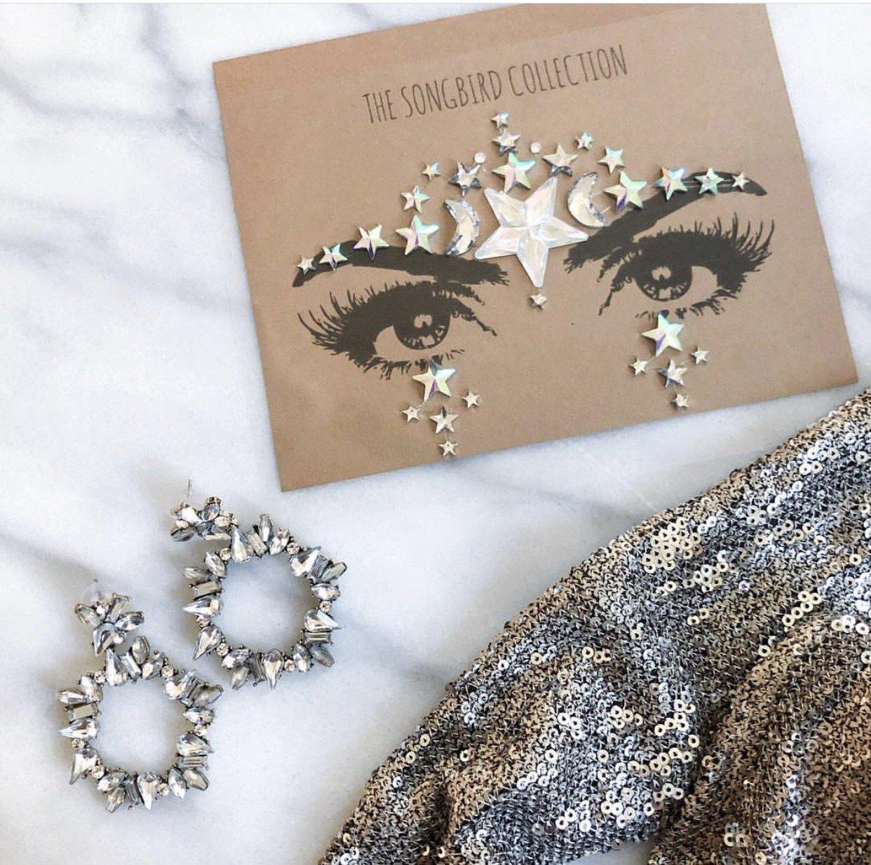 🌙 Moon & Stars Face Gems ✨💎 2 Colors - Image 4