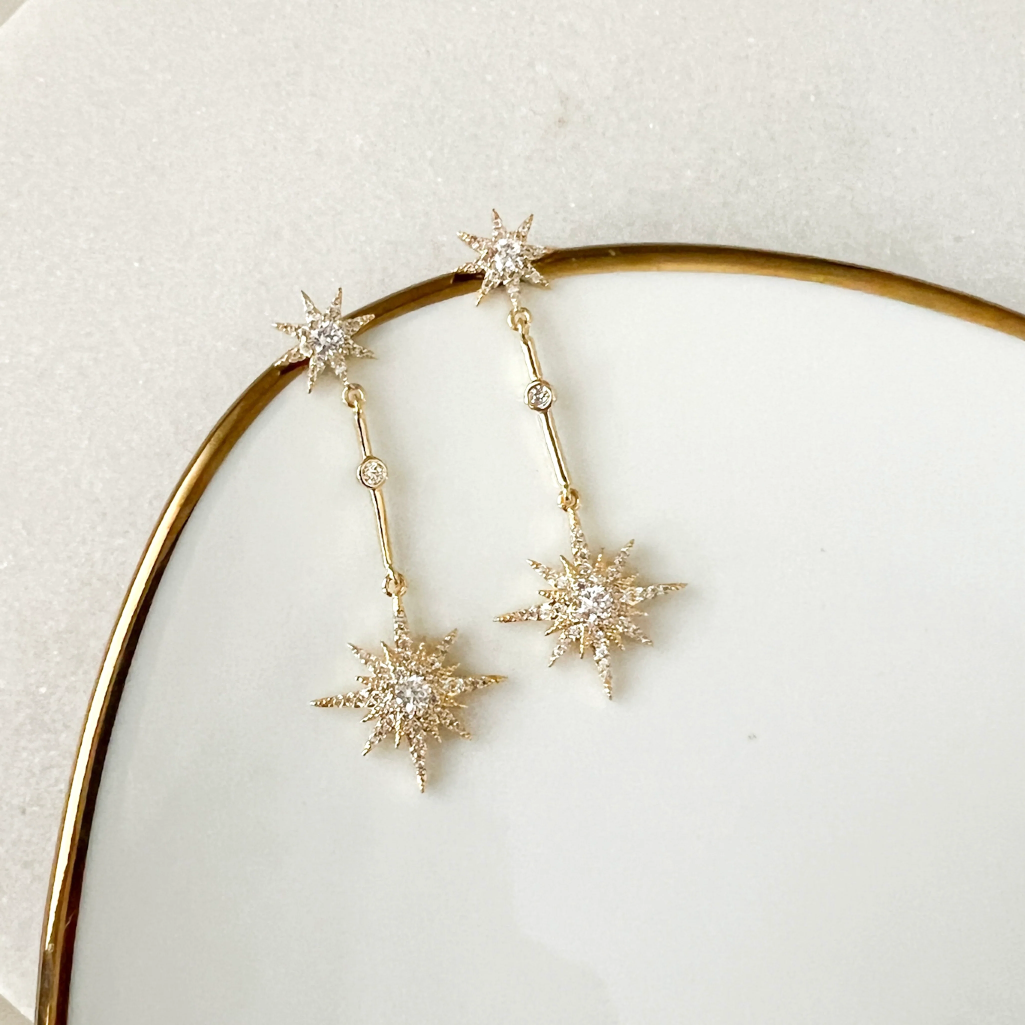 North Star Drop Earrings - Image 11