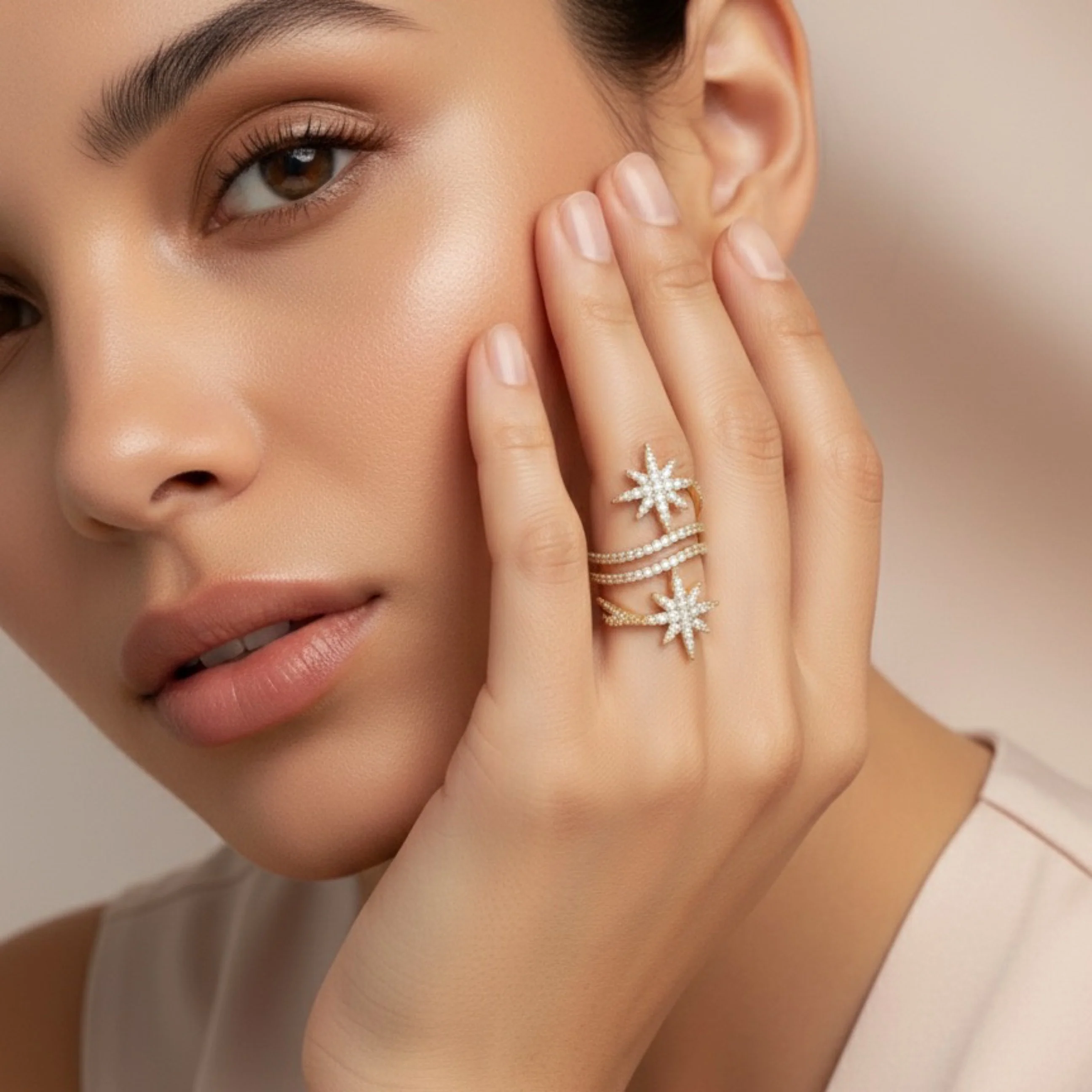 North Star Statement Ring - LAST CHANCE - Image 3