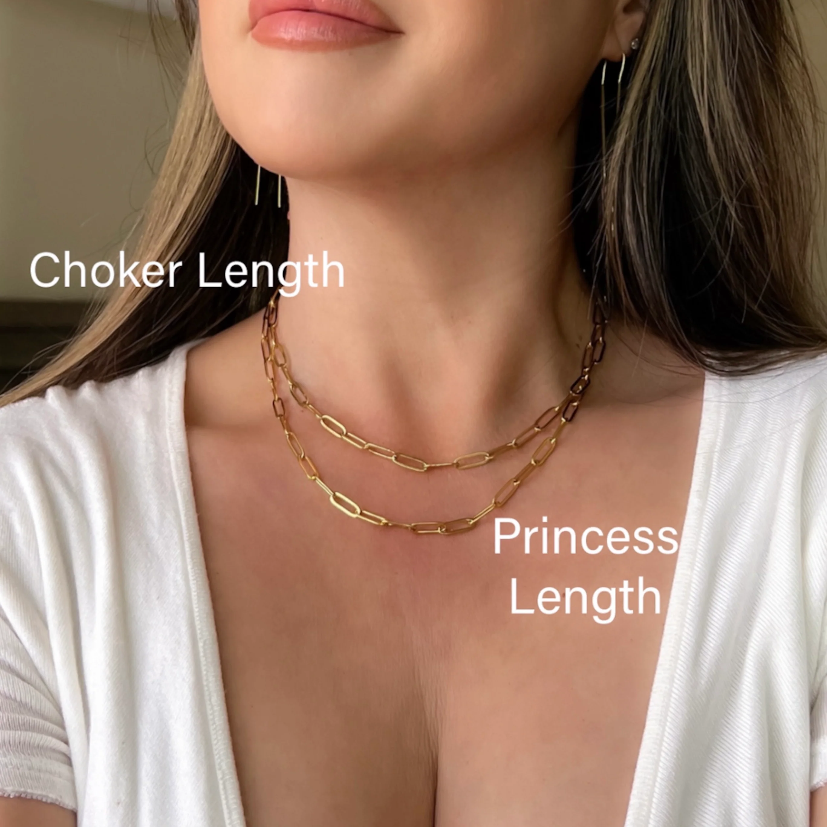 Paperclip Chain Necklace - Image 11