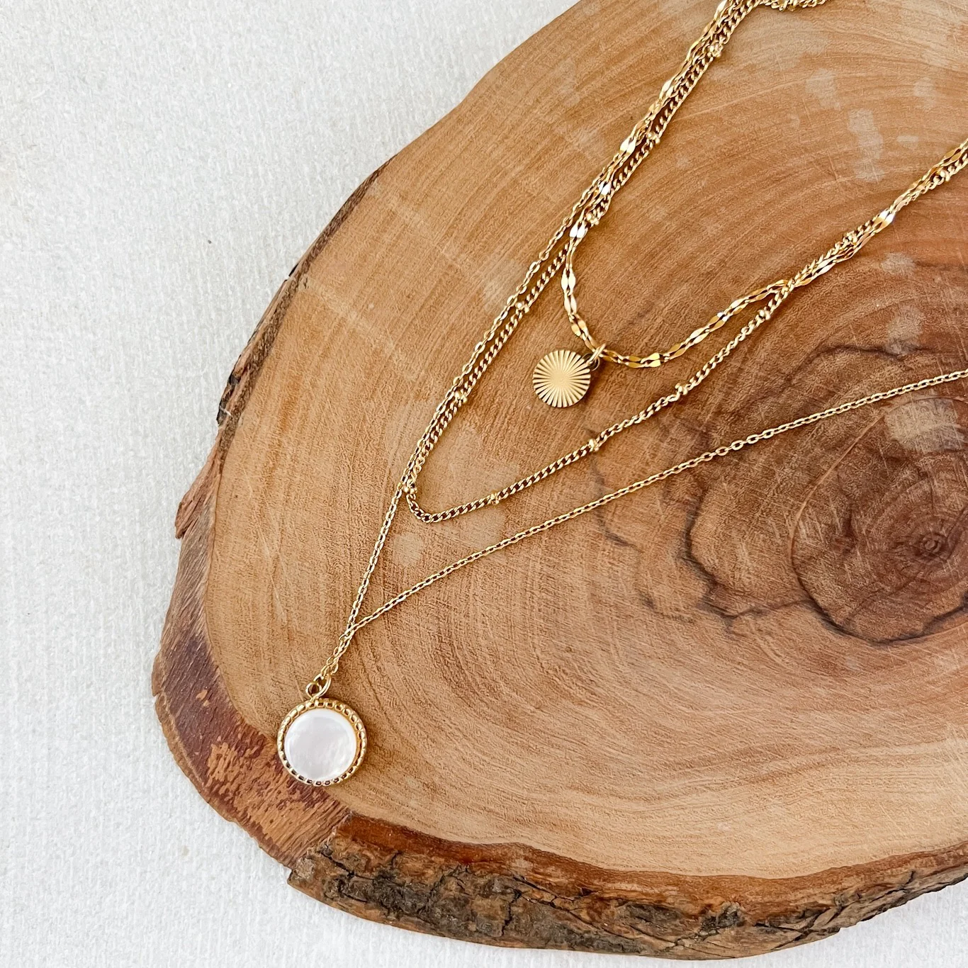 Pearlescent Three Layer Necklace - FLASH SALE!! - Image 10