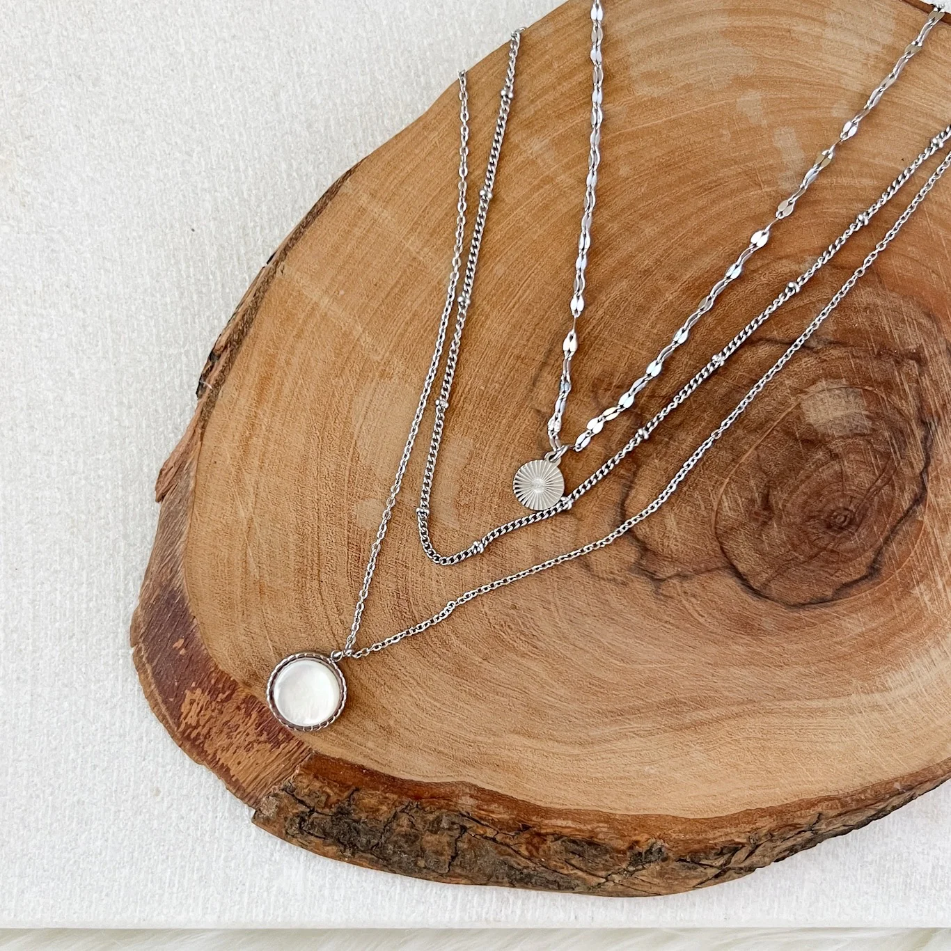Pearlescent Three Layer Necklace - FLASH SALE!! - Image 11