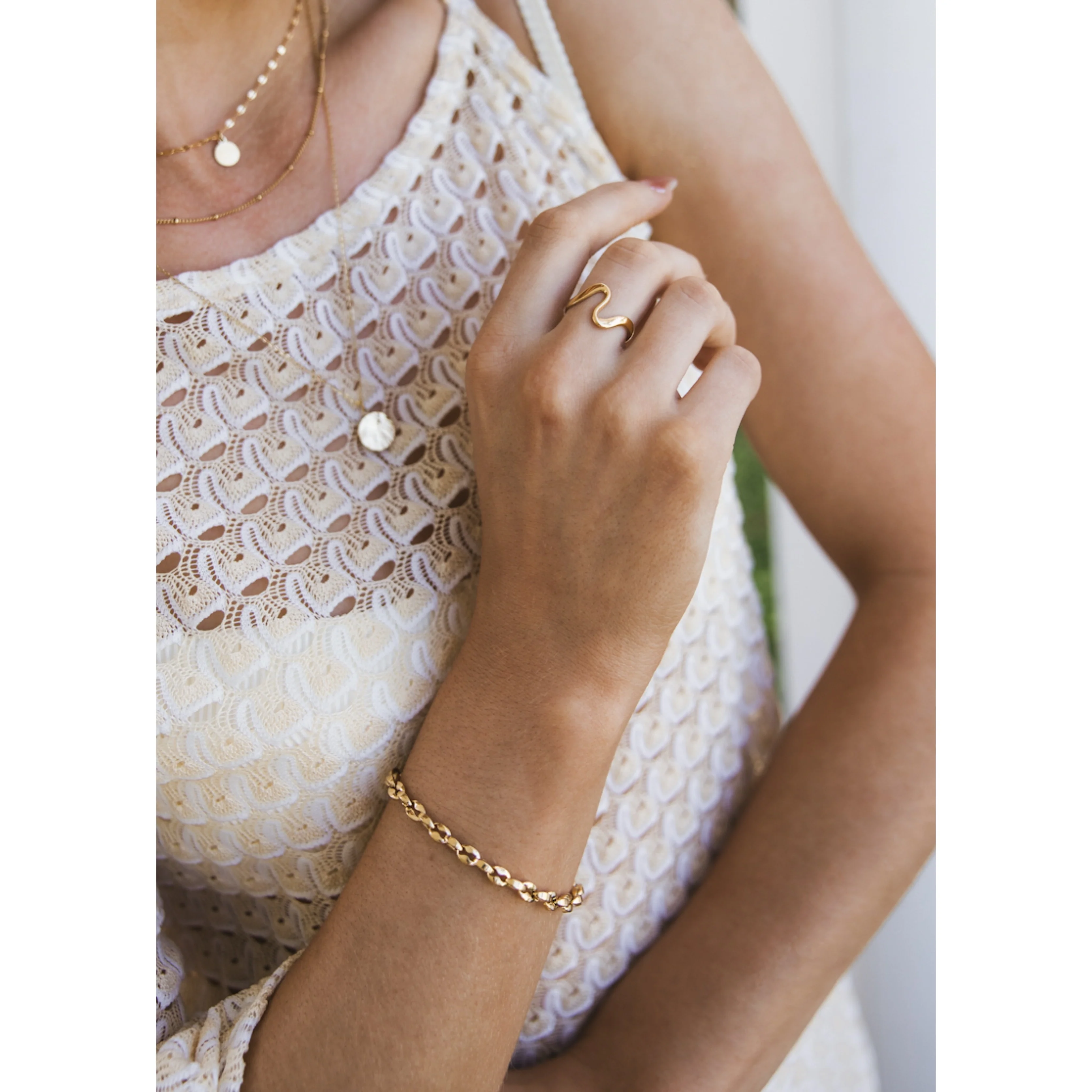 Pearlescent Three Layer Necklace - FLASH SALE!! - Image 12