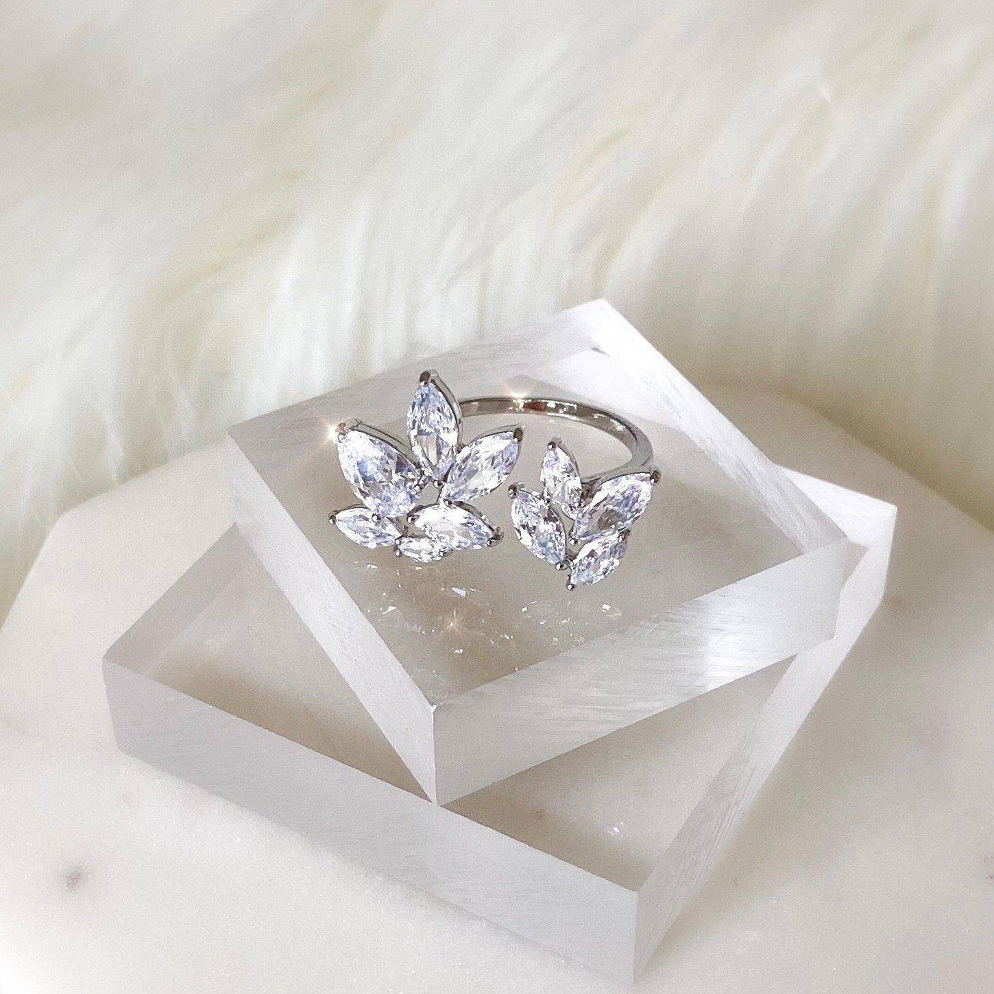 Radiance Open Petal Ring - Image 2