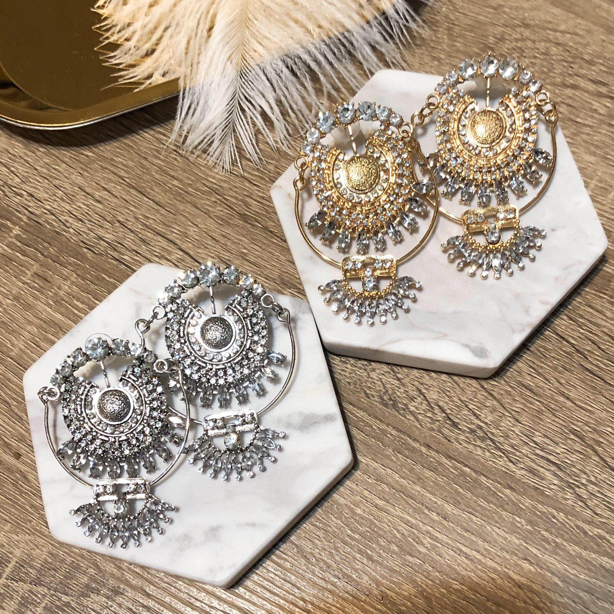 Ravi Boho Statement Earrings - Image 13