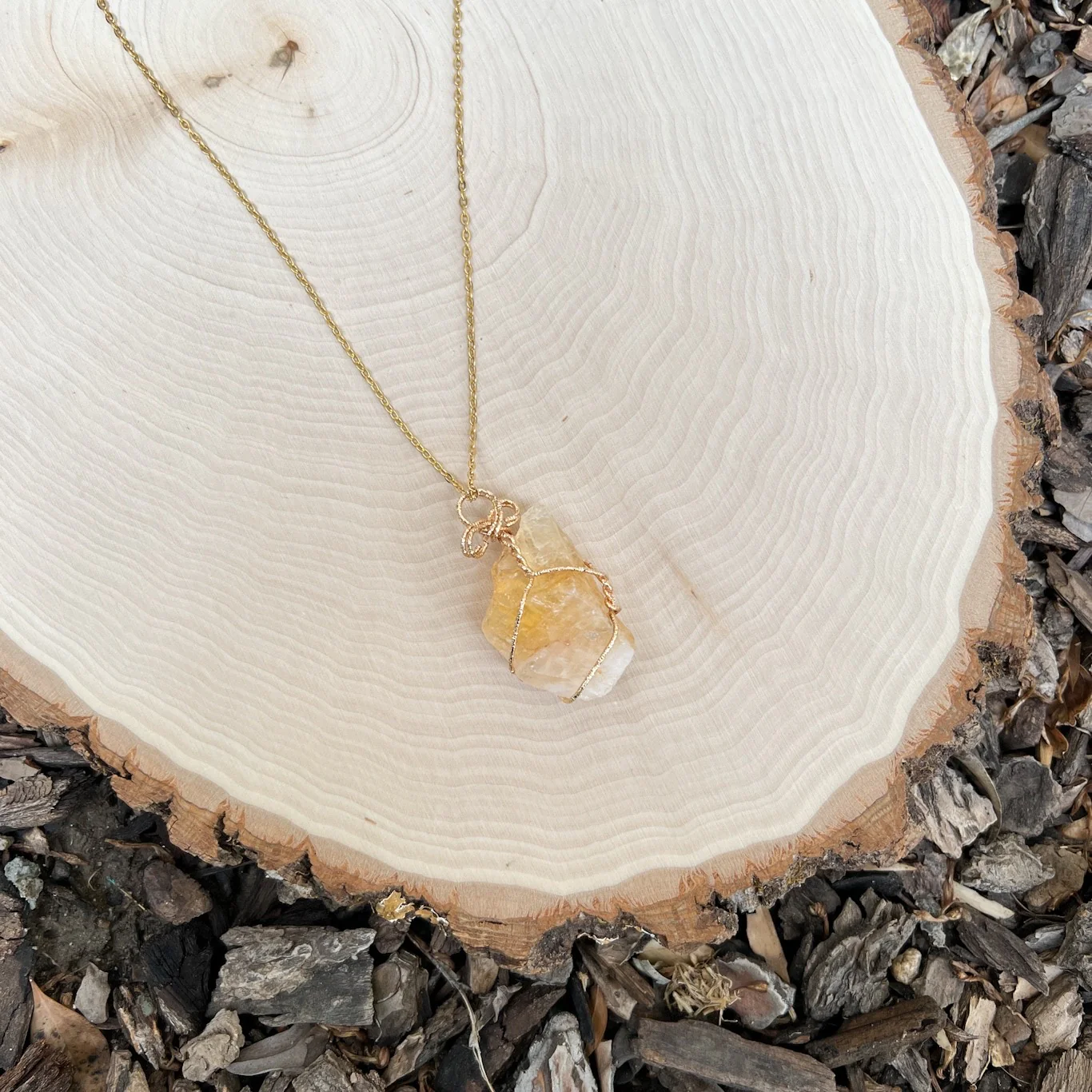 Raw Stone Crystal Necklace - LAST CHANCE/FINAL SALE - Image 15