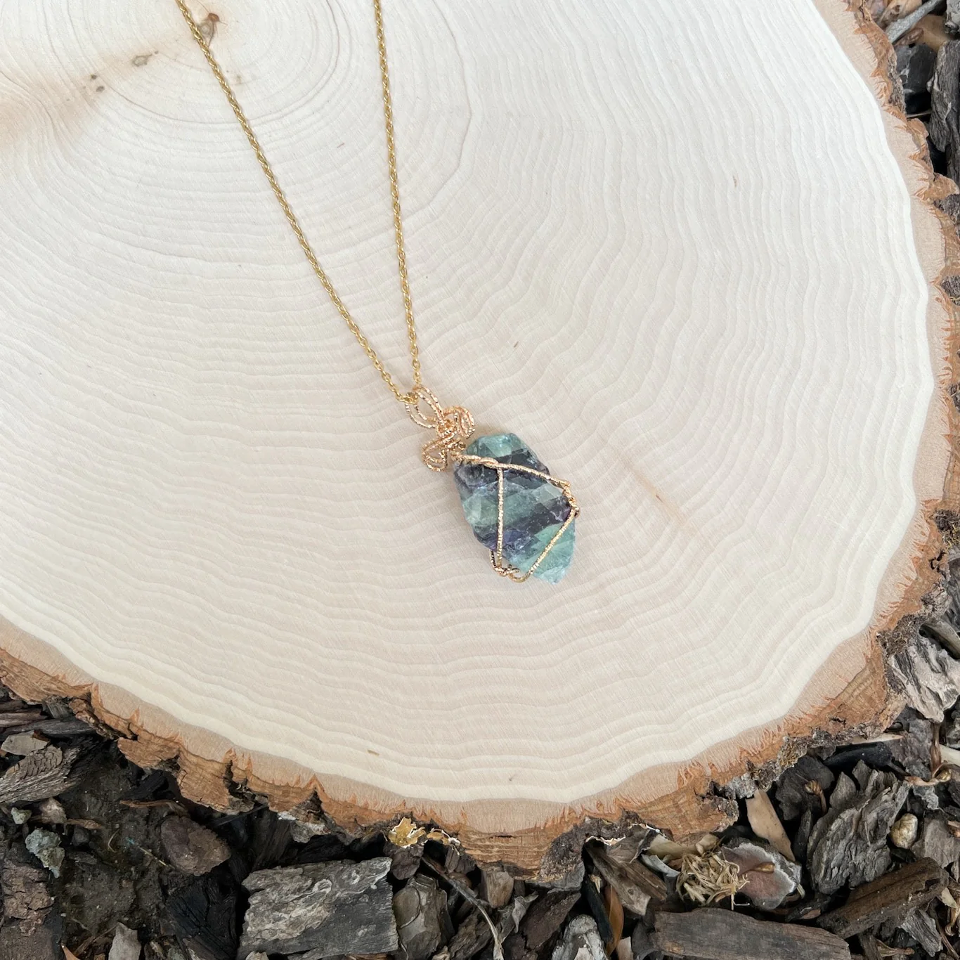 Raw Stone Crystal Necklace - LAST CHANCE/FINAL SALE - Image 16