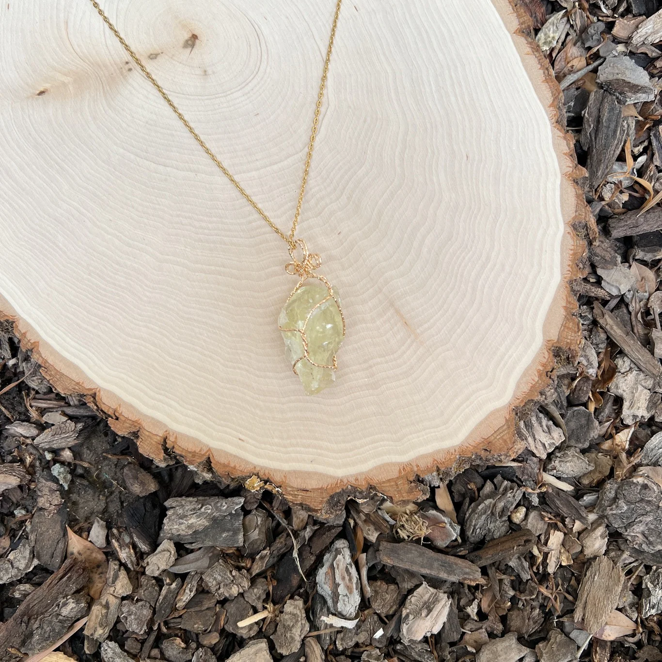 Raw Stone Crystal Necklace - LAST CHANCE/FINAL SALE - Image 17
