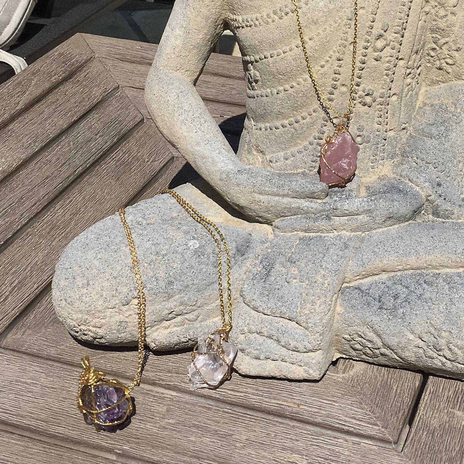 Raw Stone Crystal Necklace - LAST CHANCE/FINAL SALE - Image 19