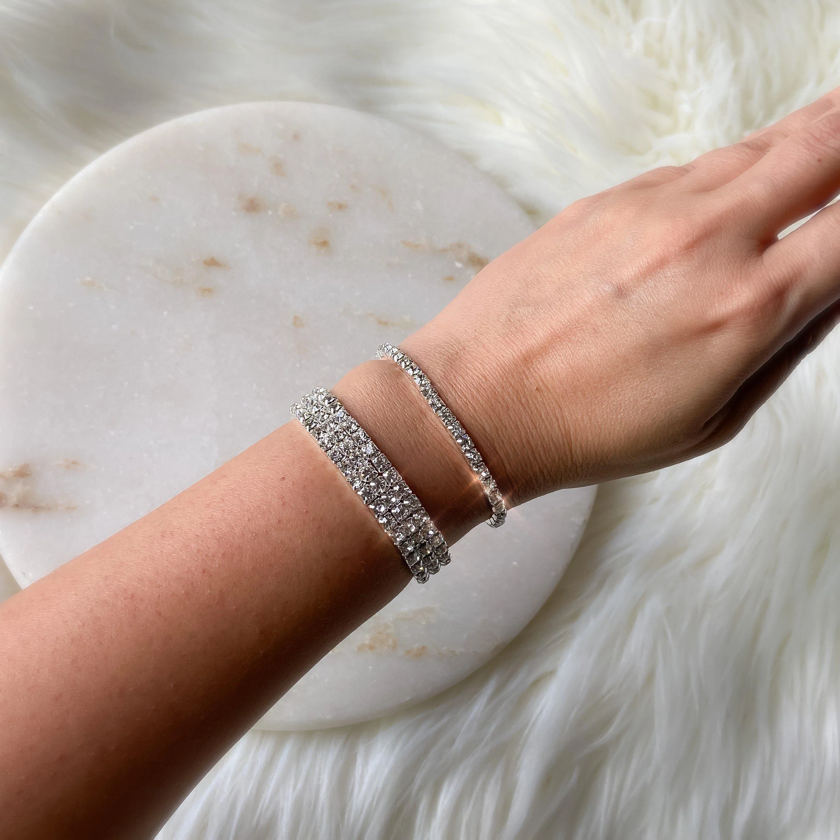 Reina Rhinestone Bracelet - Image 14