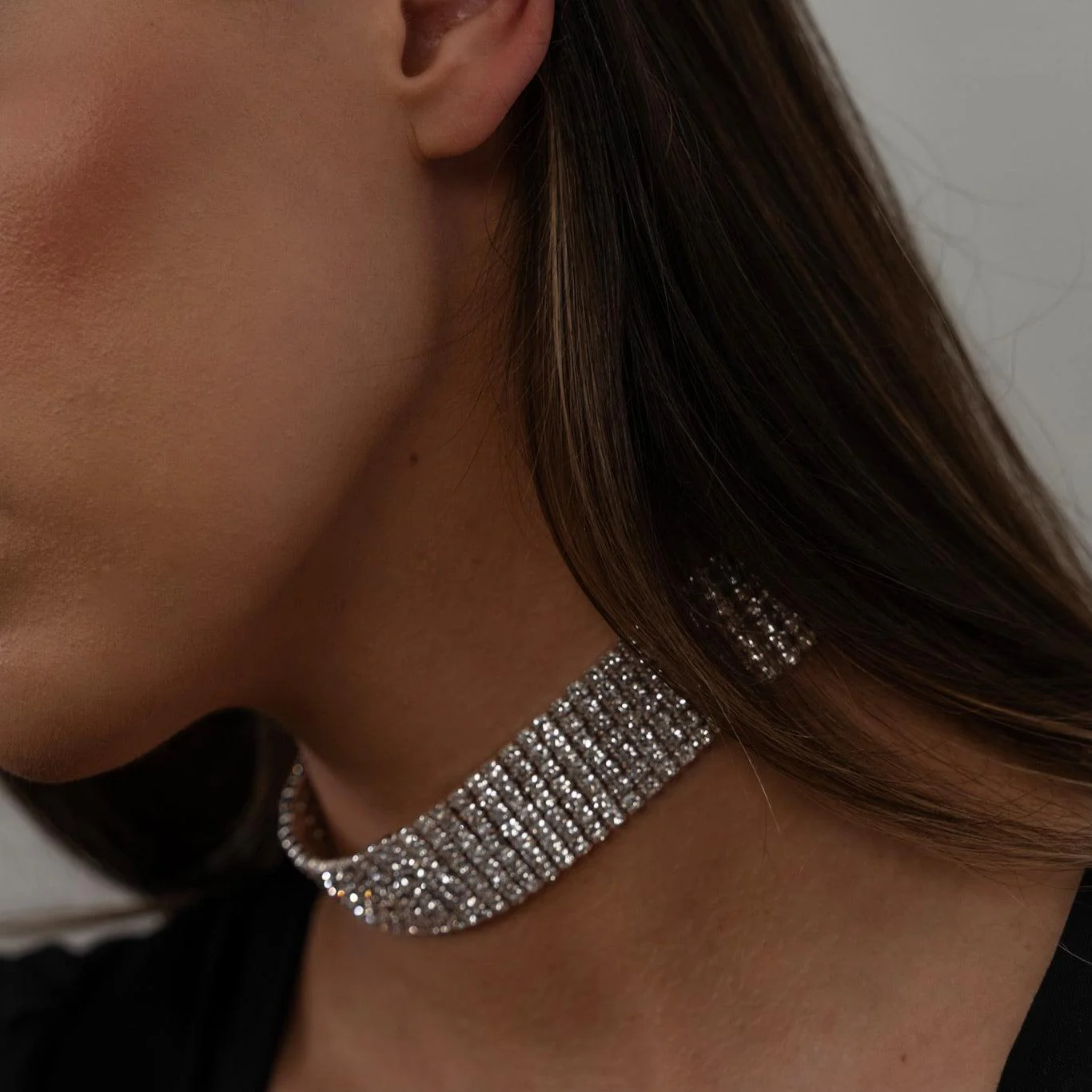 Reina Rhinestone Choker - 4 Styles - Image 2