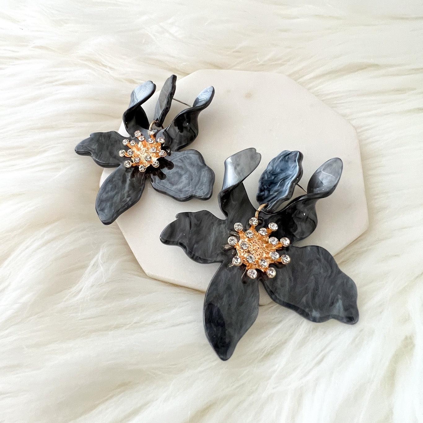 Rue Flower Earrings - 22 COLORS - LAST CHANCE! - Image 40