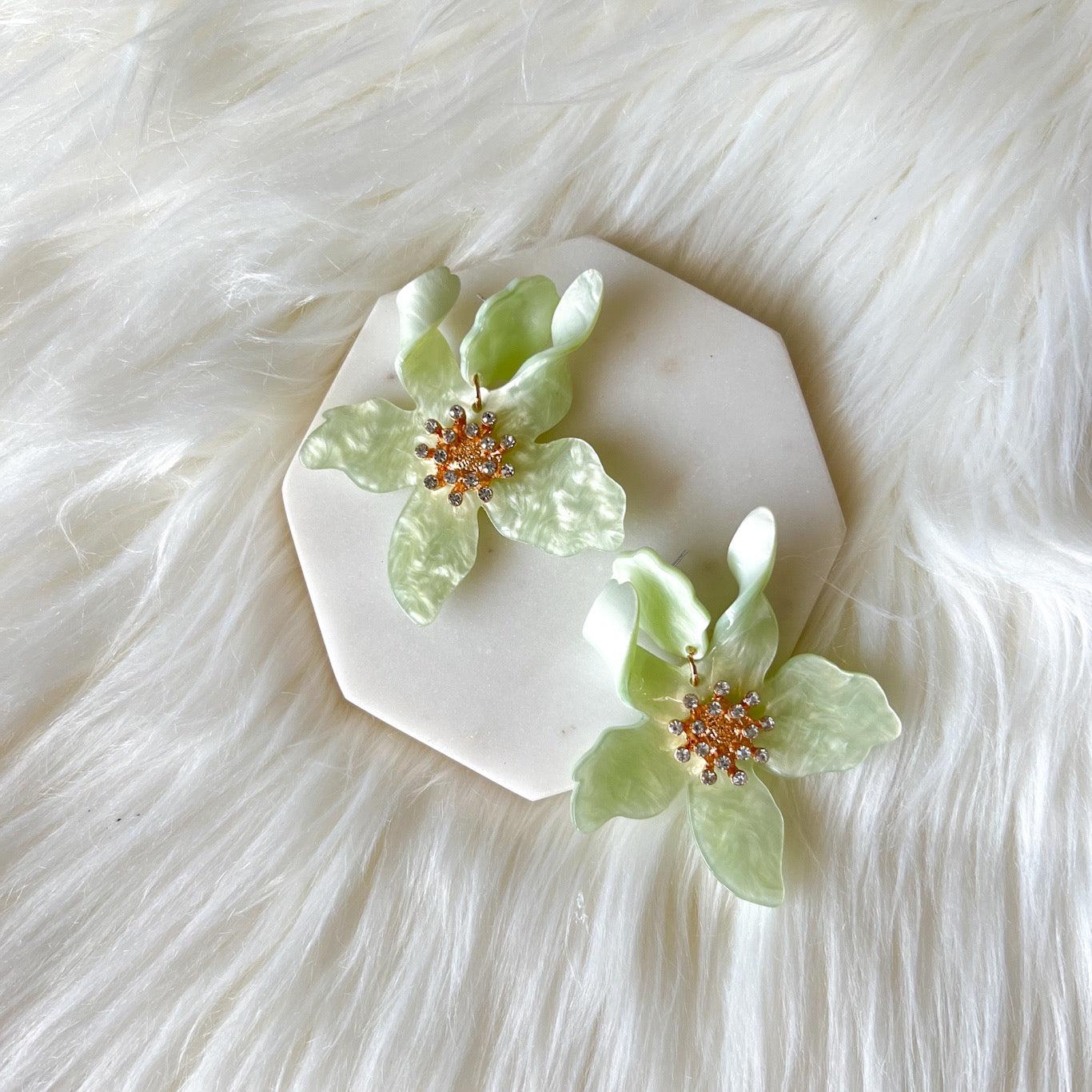 Rue Flower Earrings - 22 COLORS - LAST CHANCE! - Image 41