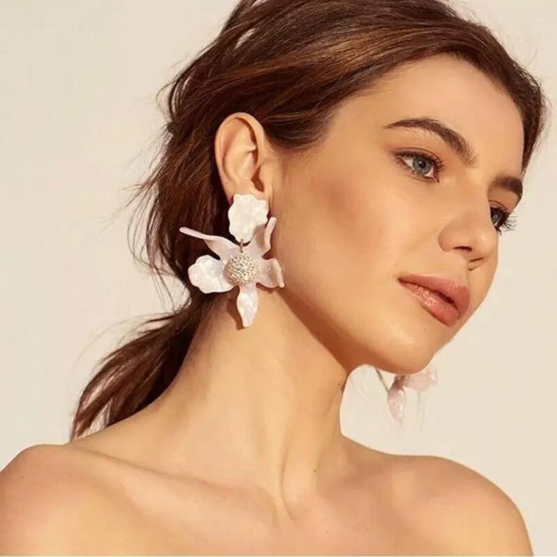 Rue Flower Earrings - 22 COLORS - LAST CHANCE! - Image 8