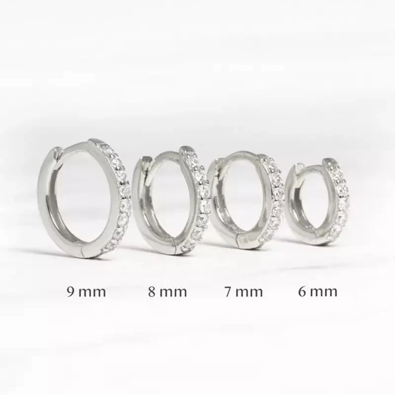 Seline Huggies Earrings - Image 8