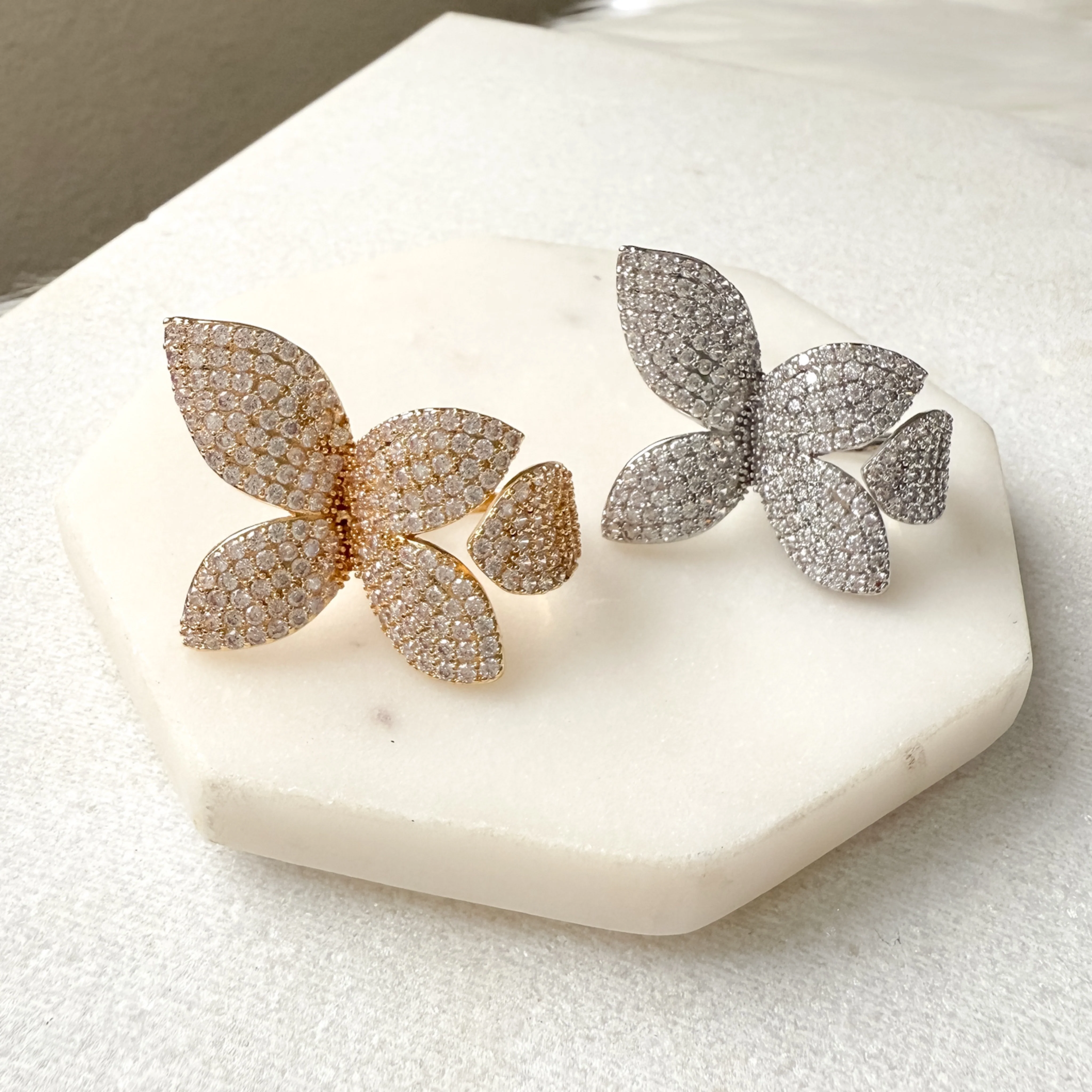 Seraphine Petals Statement Ring - Image 7