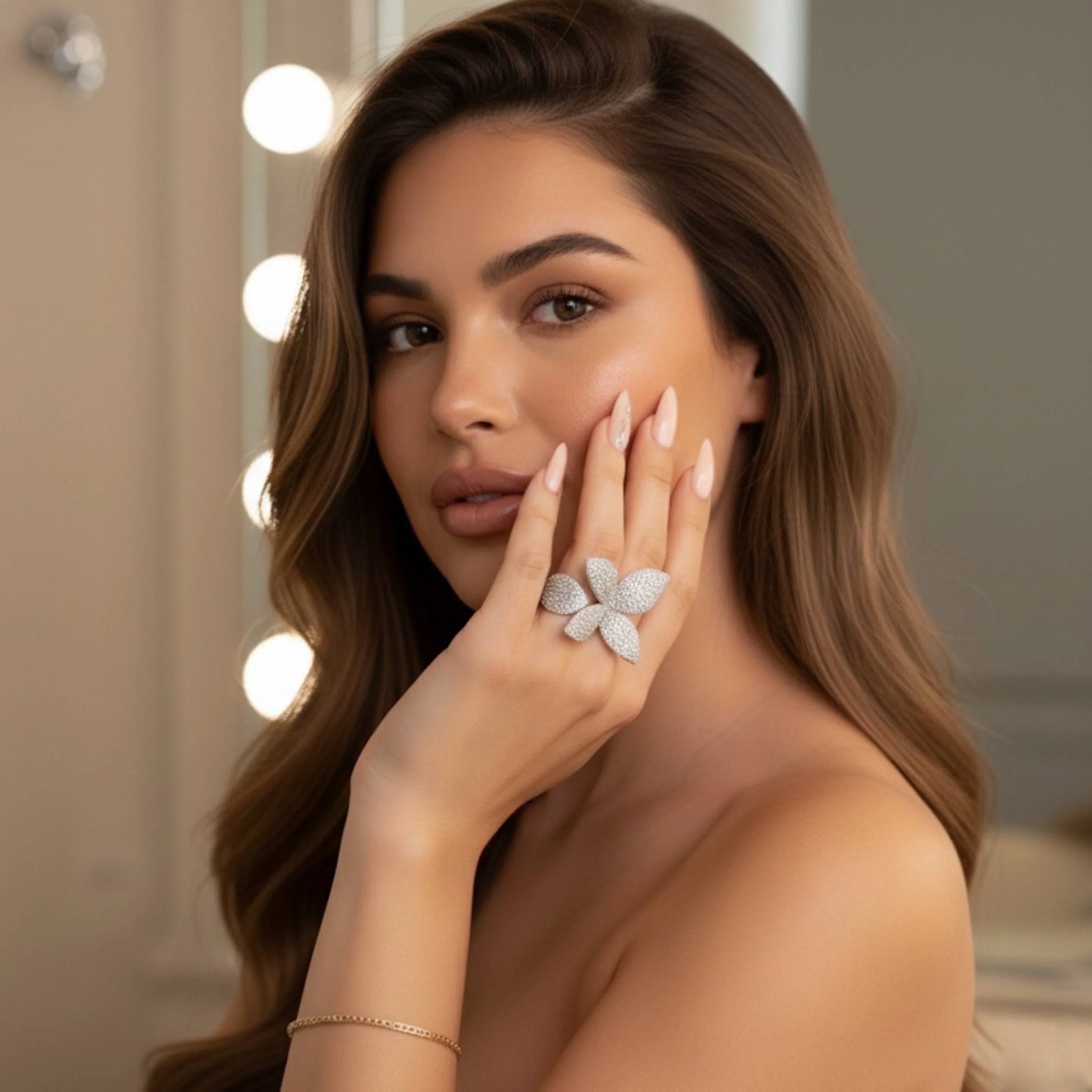Seraphine Petals Statement Ring - Image 9