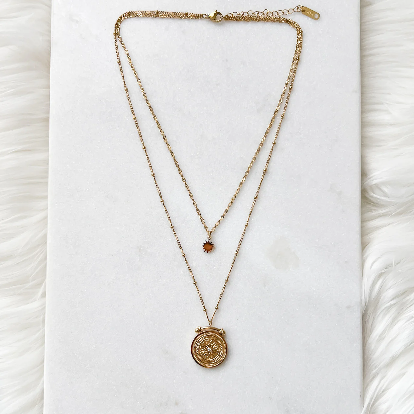 Soleil Layered Necklace - Image 10