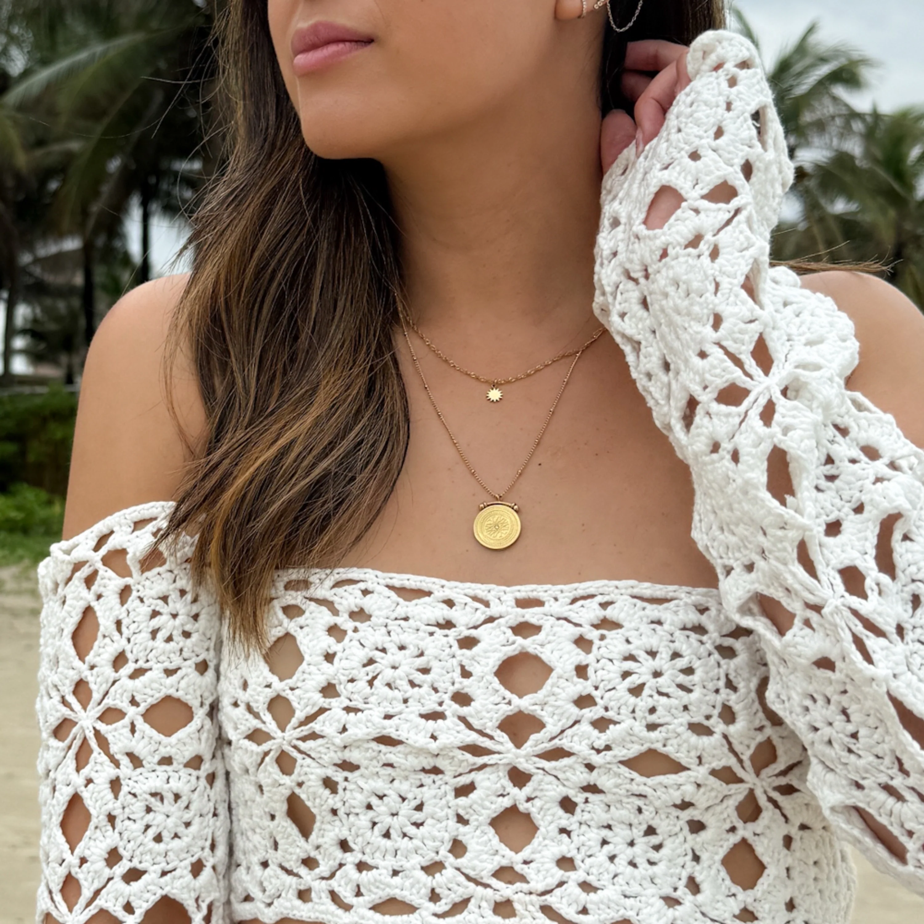 Soleil Layered Necklace - Image 7