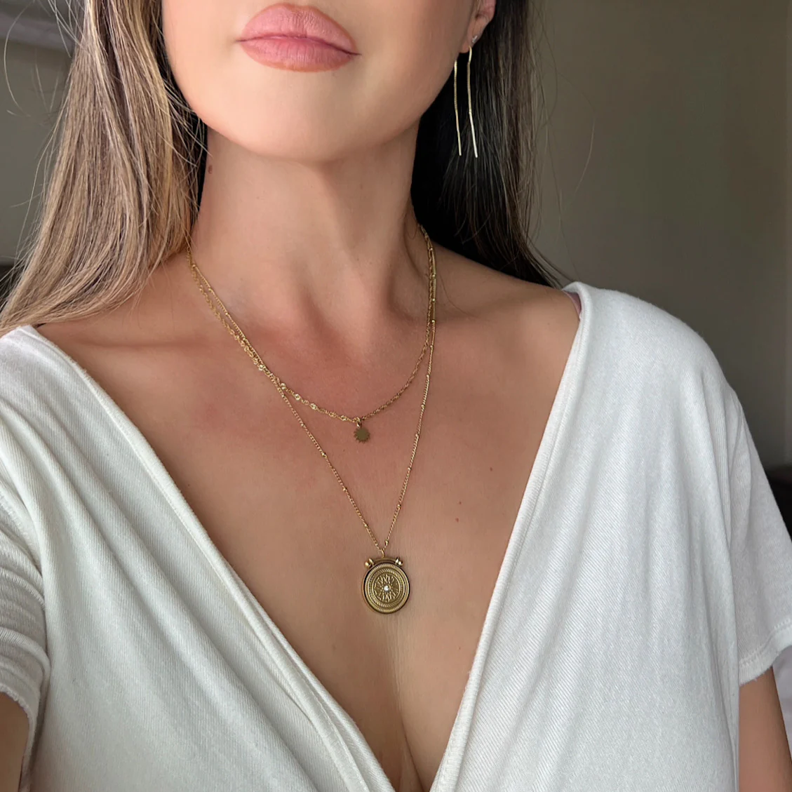 Soleil Layered Necklace - Image 9