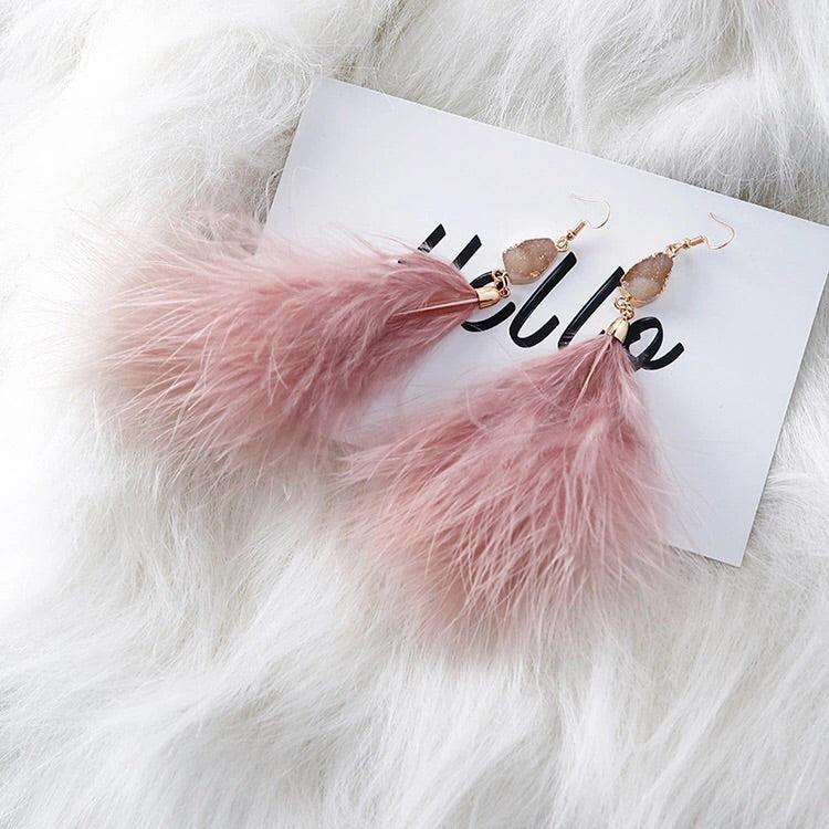 Soraya Feather Earrings - LAST CHANCE! - Image 17