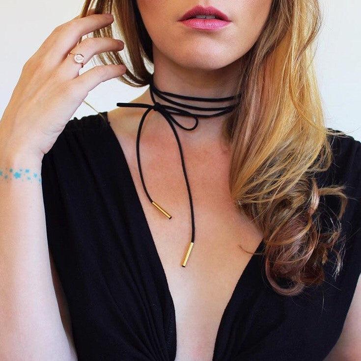 Soria Wrap Choker - LAST CHANCE / FINAL SALE - Image 3