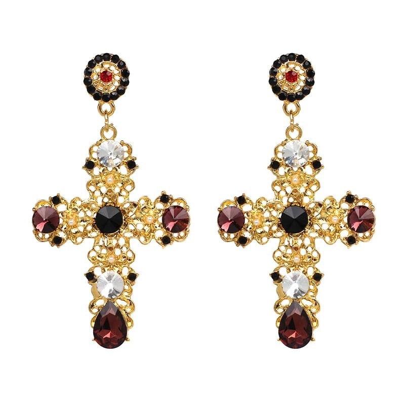Sovereign Cross Earring Collection - 8 STYLES! - Image 4