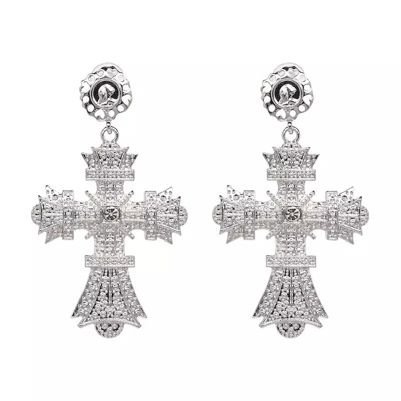Sovereign Cross Earring Collection - 8 STYLES! - Image 5