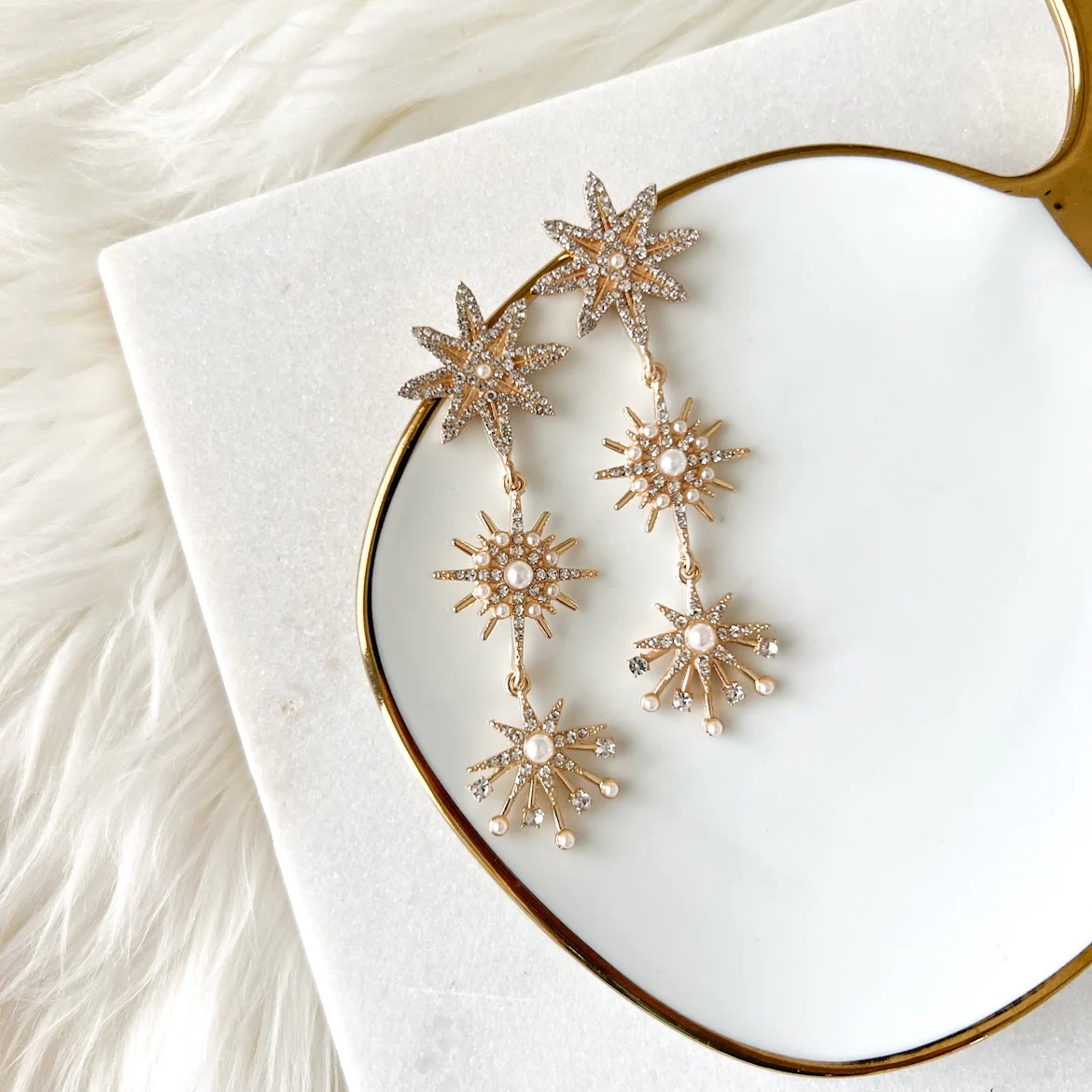 Starlight a Trois Earrings - LAST CHANCE