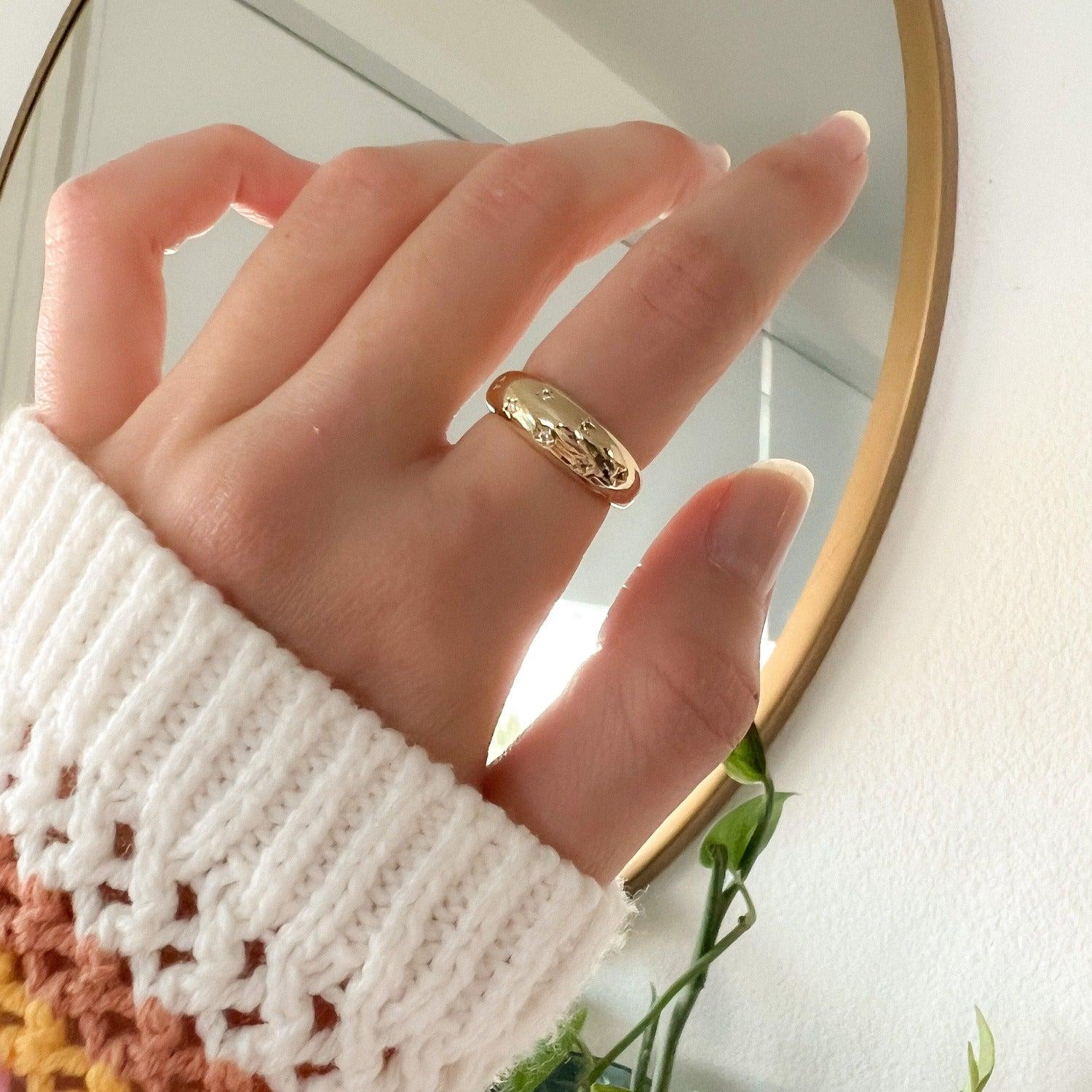 Starshine Chunky Dome Ring - LAST CHANCE! - Image 2