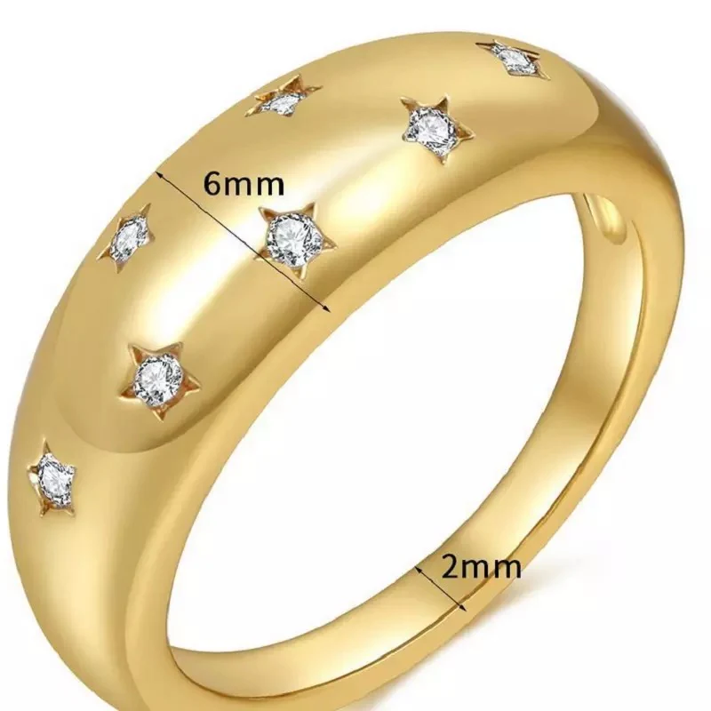 Starshine Chunky Dome Ring - LAST CHANCE! - Image 7