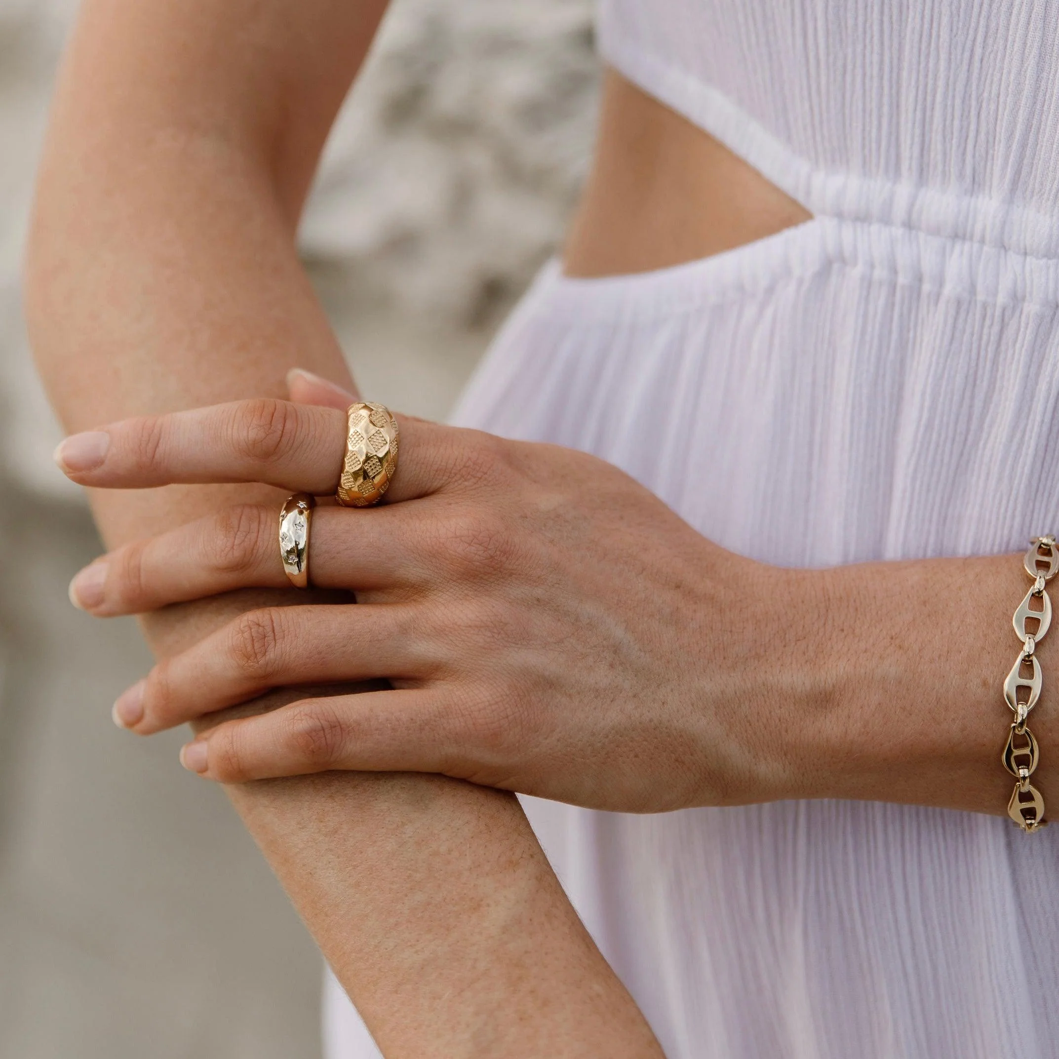 Starshine Chunky Dome Ring - LAST CHANCE! - Image 9