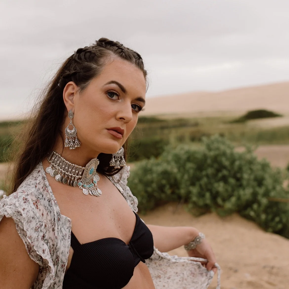 Tara Boho Statement Choker - 4 Colors - Image 11