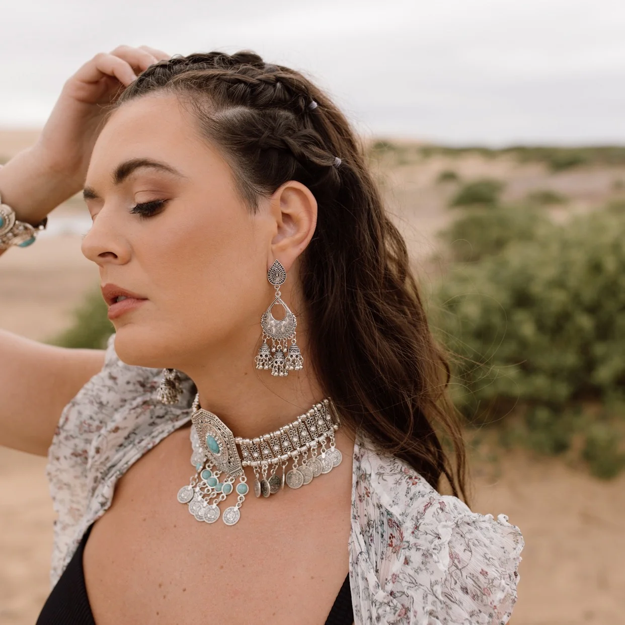 Tara Boho Statement Choker - 4 Colors - Image 12